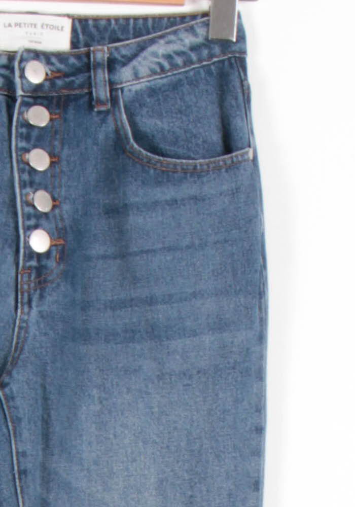 Jean Bleu - Taille S/36 de la marque La Petite Etoile | PARAD82252 - Vendu par Paradigme - Image 3