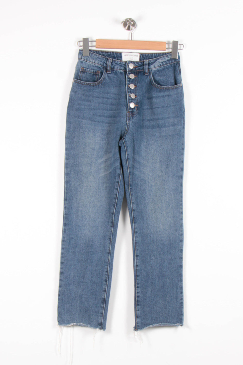 Jean Bleu - Taille S/36 de la marque La Petite Etoile | PARAD82252 - Vendu par Paradigme - Image 2