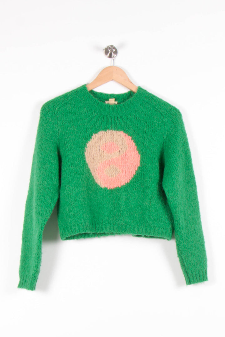 Pull Vert et Rose - Taille XS/34 de la marque Bellerose | PARAD82258 - Vendu par Paradigme - Image 2