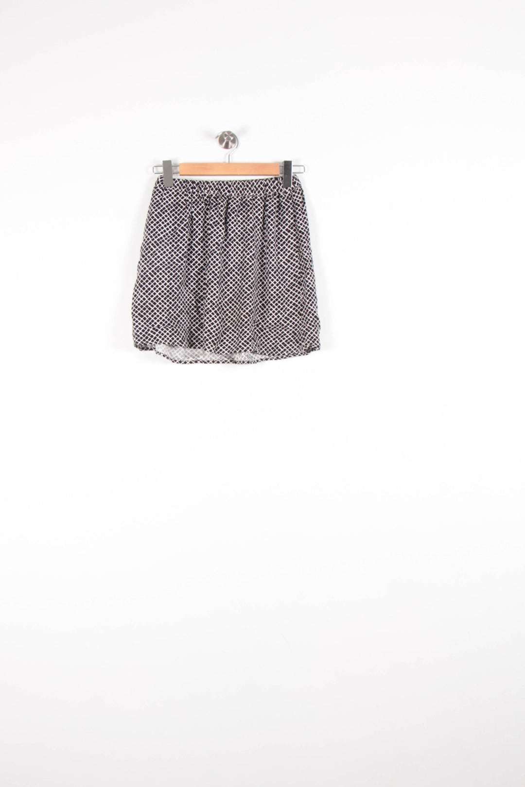 Jupe Courte Noire et Blanche - Taille XS/34 de la marque American Vintage | PARAD82270 - Vendu par Paradigme - Image 2