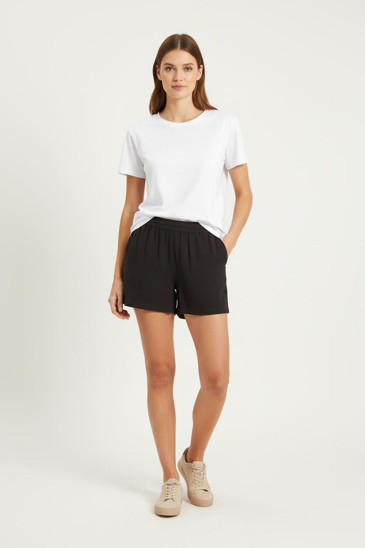 Short Noir - Taille XS/34 de la marque American Vintage | PARAD82271 - Vendu par Paradigme - Image 1