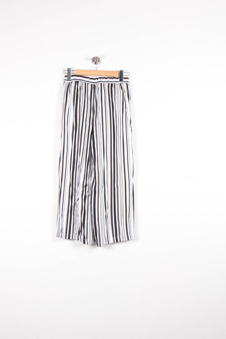 Pantalon Large Noir et Blanc - Taille S/36 de la marque Suncoo | PARAD82272 - Vendu par Paradigme - Image 4