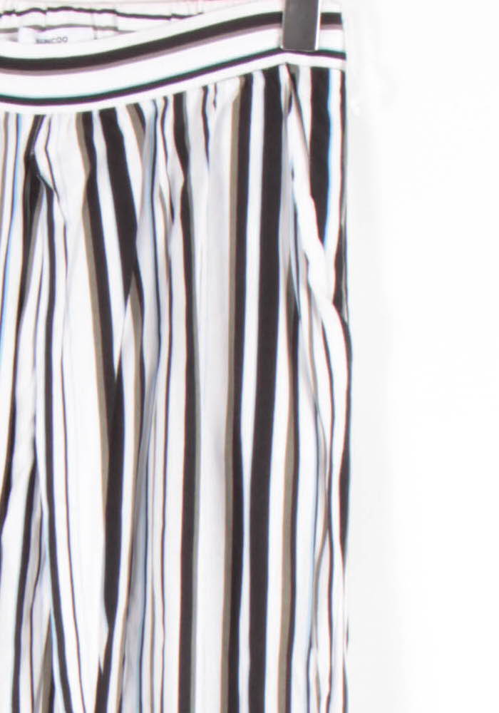 Pantalon Large Noir et Blanc - Taille S/36 de la marque Suncoo | PARAD82272 - Vendu par Paradigme - Image 3