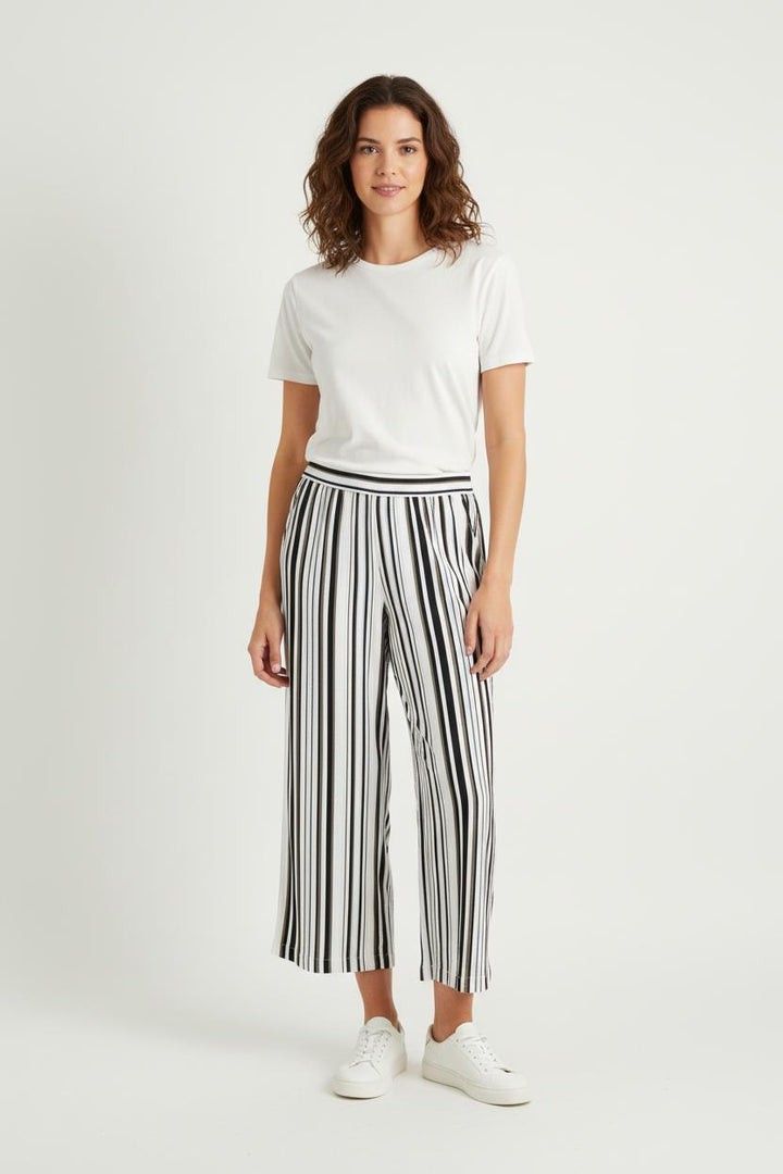 Pantalon Large Noir et Blanc - Taille S/36 de la marque Suncoo | PARAD82272 - Vendu par Paradigme - Image 1