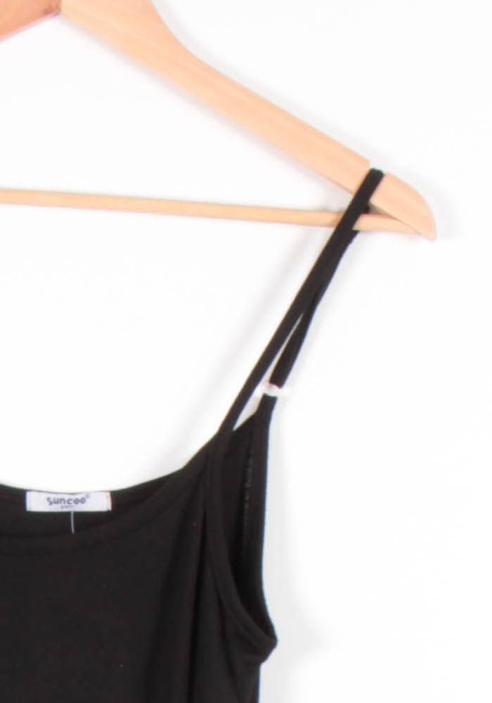 Robe Droite Noire - Taille S/36 de la marque Suncoo | PARAD82273 - Vendu par Paradigme - Image 3