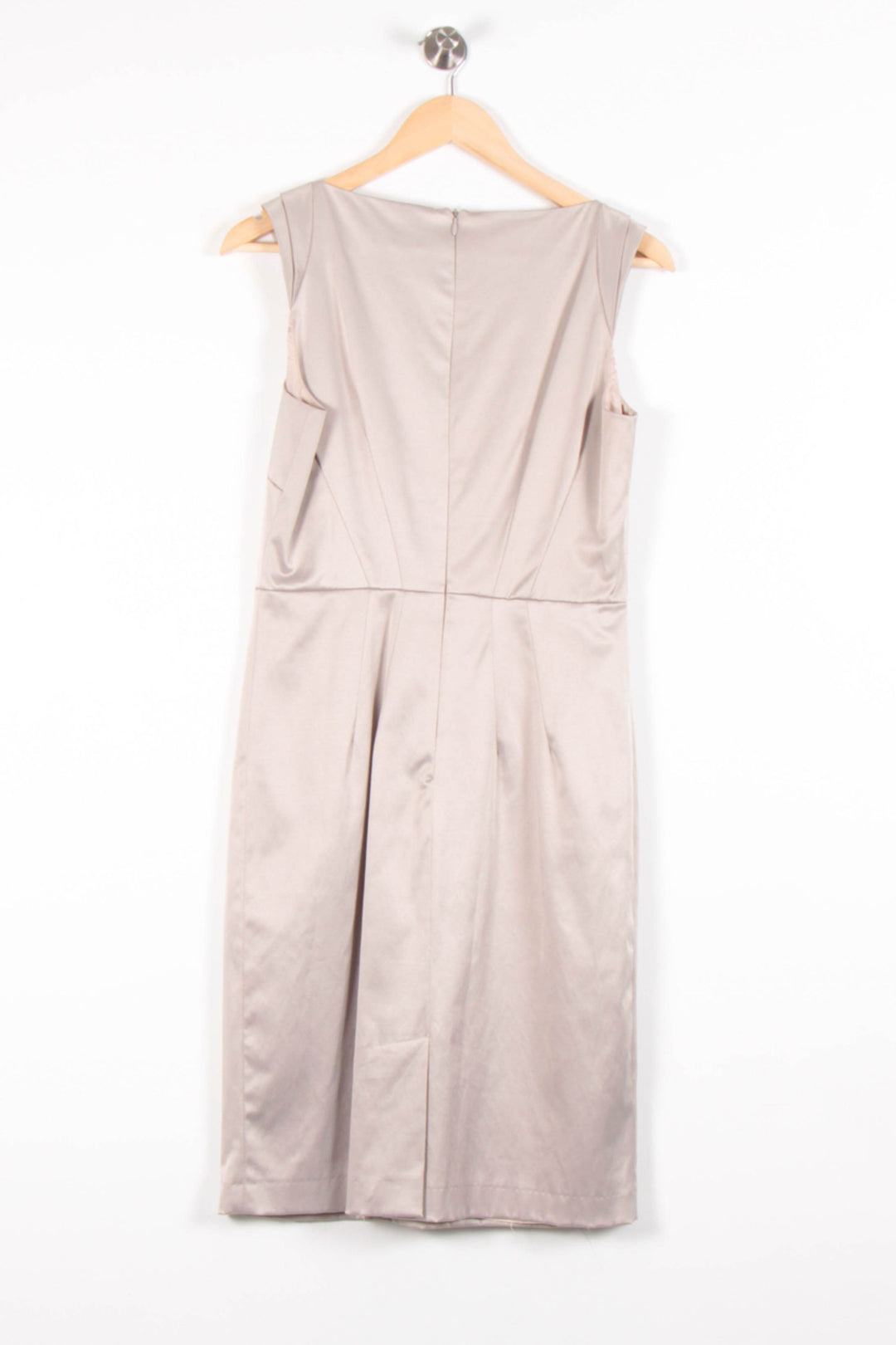 Robe Sans Manches Beige - Taille L/40 de la marque Caroll | PARAD82280 - Vendu par Paradigme - Image 4