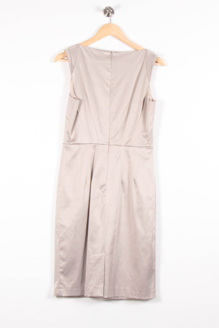 Robe Sans Manches Beige - Taille L/40 de la marque Caroll | PARAD82280 - Vendu par Paradigme - Image 4