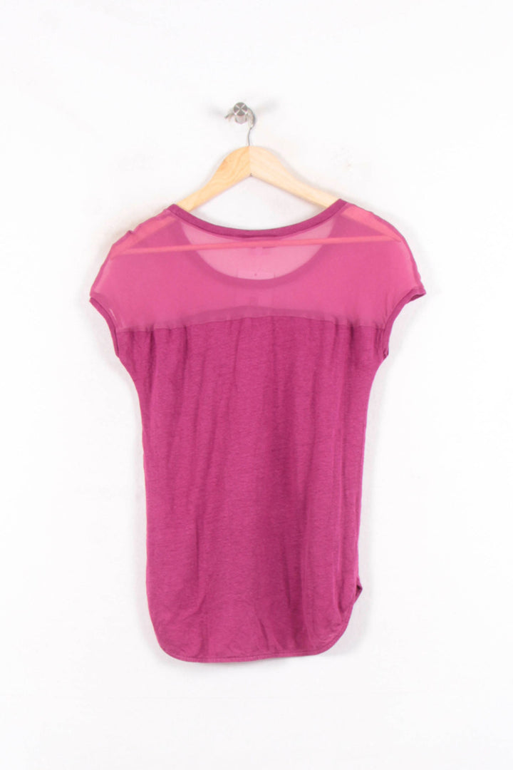 Tee-shirt Rose - Taille S/36 de la marque Sandro | PARAD82283 - Vendu par Paradigme - Image 4
