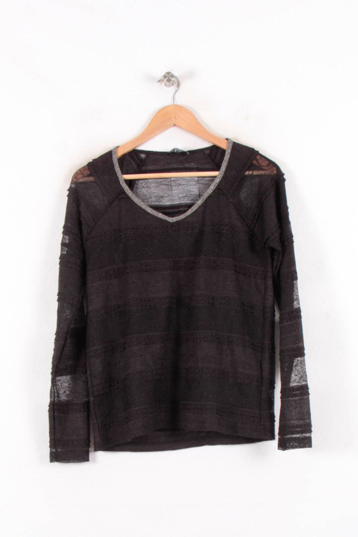 Tee-shirt Noir - Taille M/38 de la marque One Step | PARAD82285 - Vendu par Paradigme - Image 2