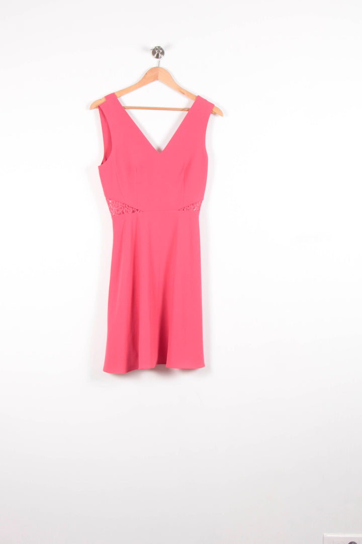 Robe Évasée Rose - Taille S/36 de la marque Claudie Pierlot | PARAD82290 - Vendu par Paradigme - Image 2