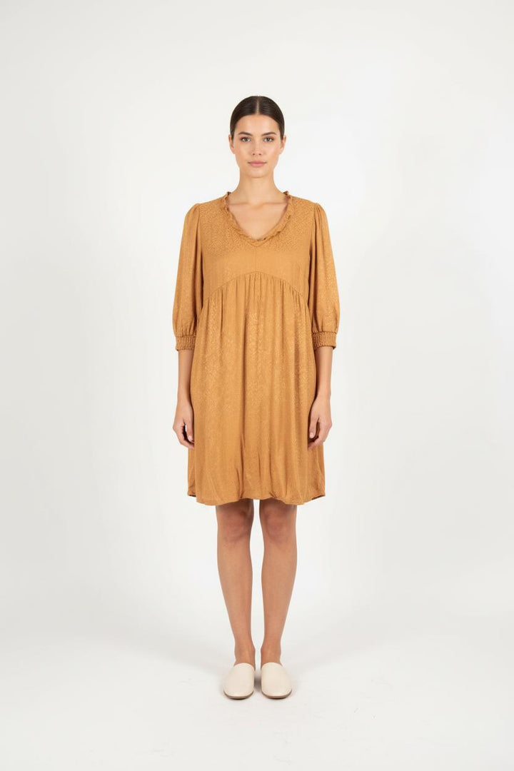 Robe Courte Dorée - Taille S/36 de la marque Sud express | PARAD82291 - Vendu par Paradigme - Image 1