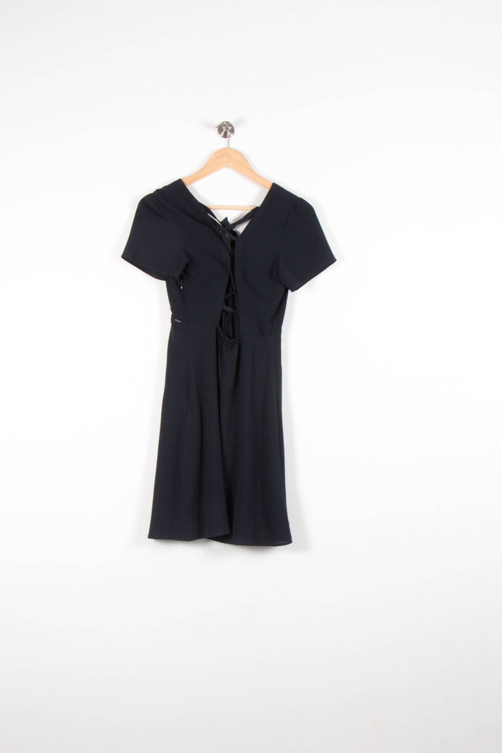 Robe Portefeuille Bleue - Taille XS/34 de la marque IKKS | PARAD82292 - Vendu par Paradigme - Image 4
