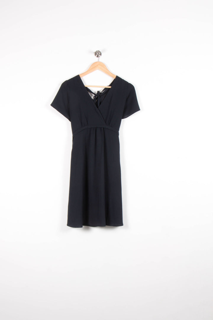 Robe Portefeuille Bleue - Taille XS/34 de la marque IKKS | PARAD82292 - Vendu par Paradigme - Image 2