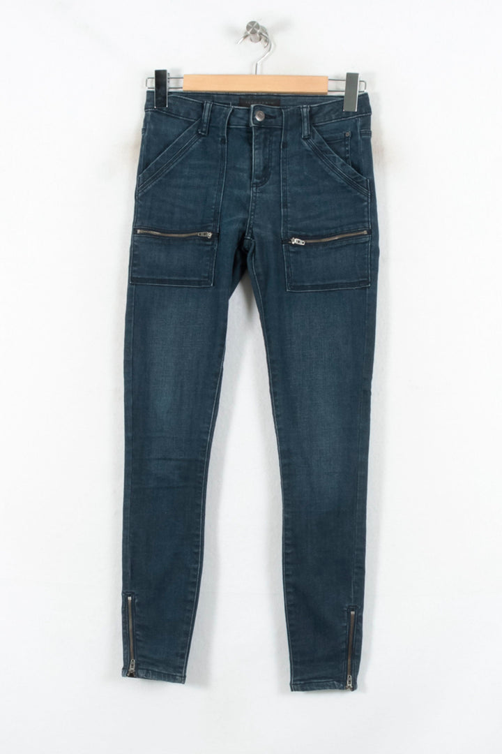 Jean Bleu - Taille XS/34 de la marque IKKS | PARAD82295 - Vendu par Paradigme - Image 2