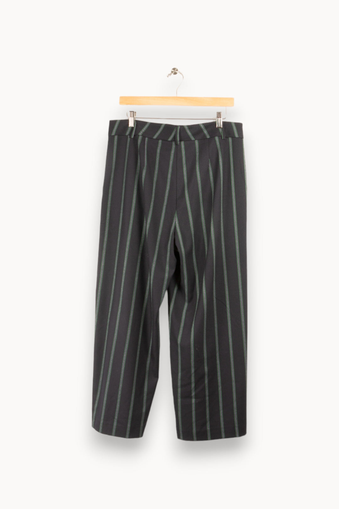 Pantalon large à rayures vertes -  XL/42