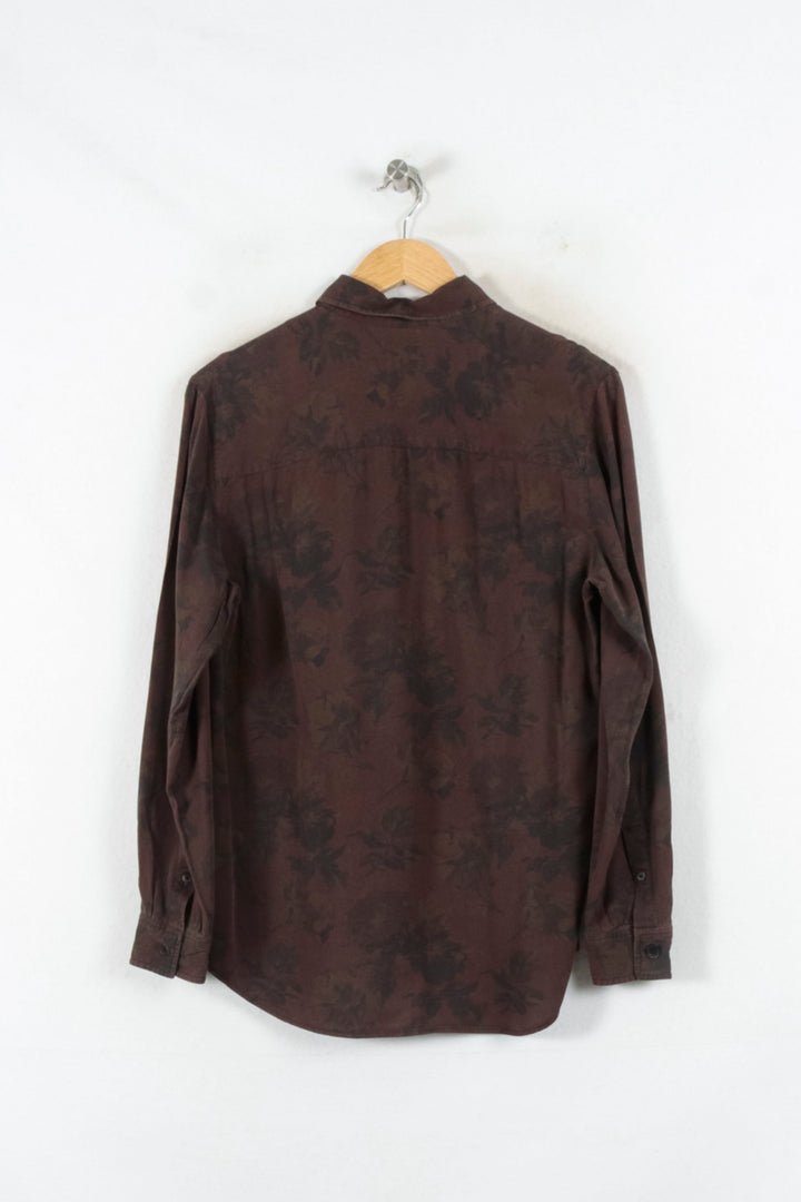 Chemise Marron - Taille XS/34 de la marque The Kooples | PARAD82310 - Vendu par Paradigme - Image 4