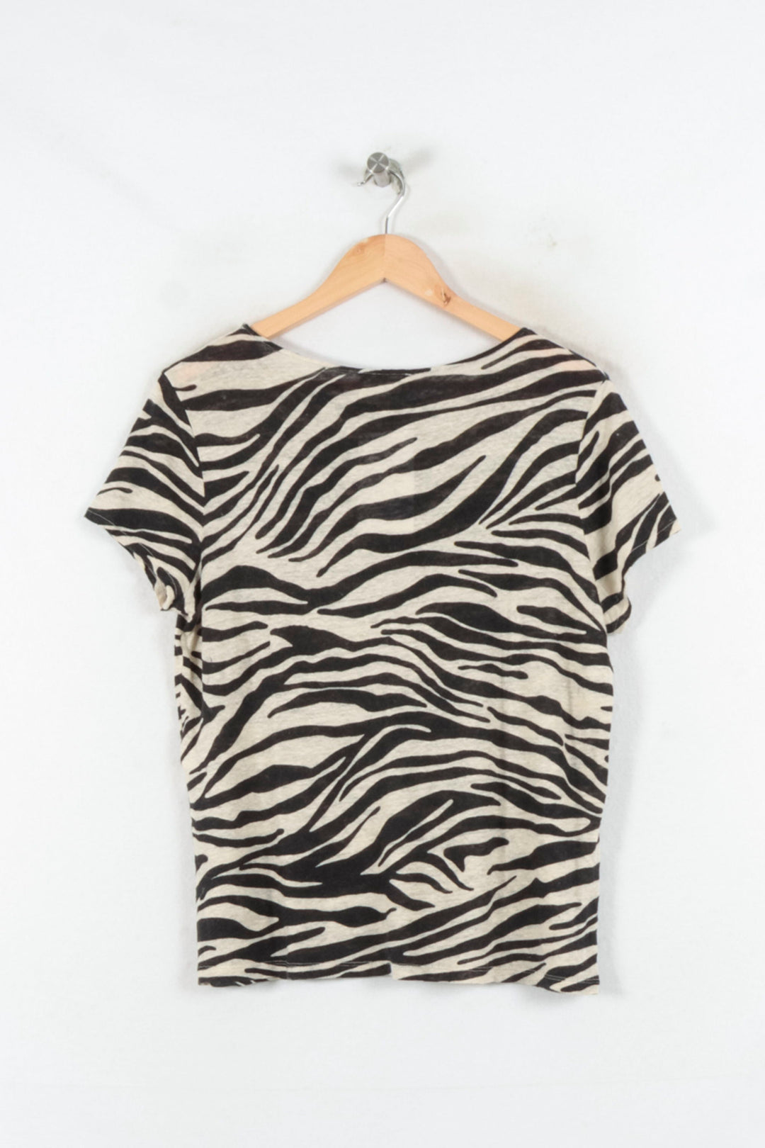Tee-shirt Noir et Blanc - Taille XS/34 de la marque Sézane | PARAD82321 - Vendu par Paradigme - Image 4