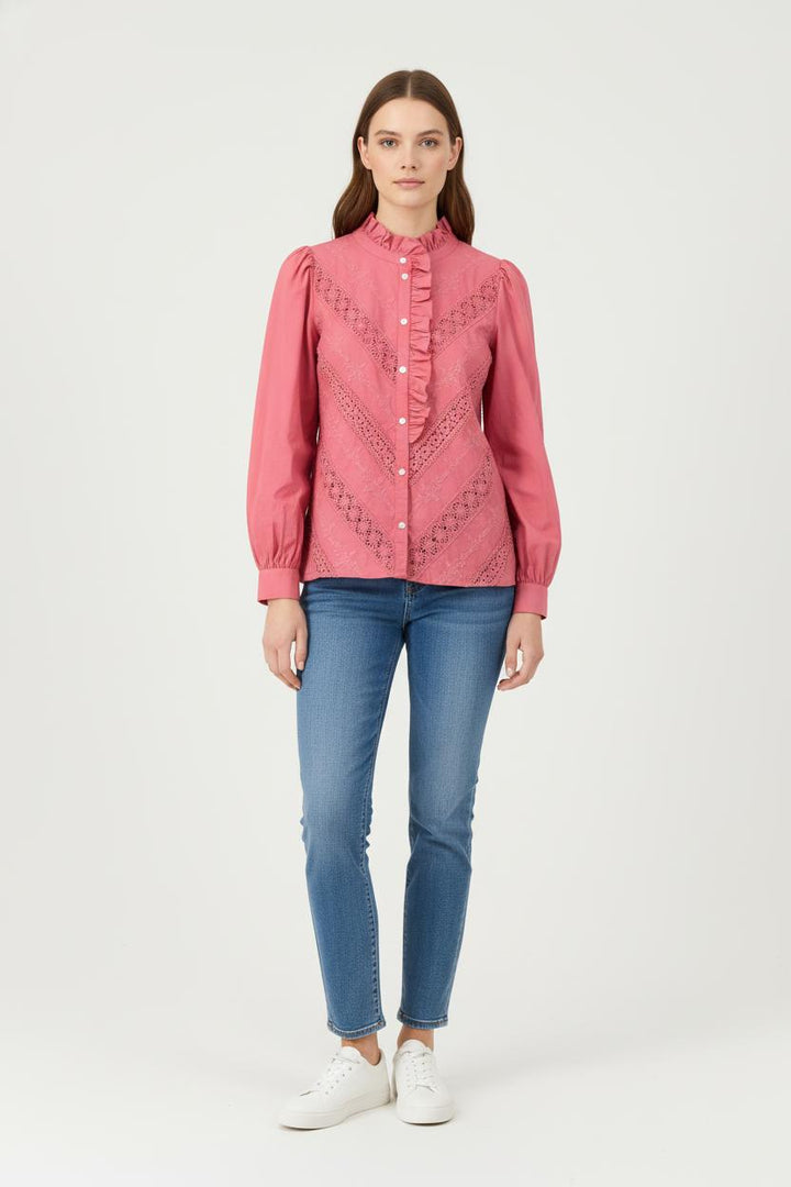 Blouse Rose - Taille S/36 de la marque Sézane | PARAD82322 - Vendu par Paradigme - Image 1