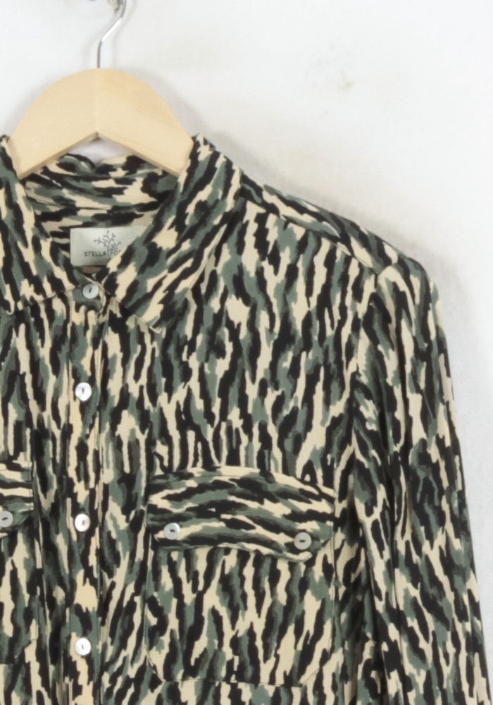Chemise Verte et Beige - Taille S/36 de la marque Stella Forest | PARAD82324 - Vendu par Paradigme - Image 3