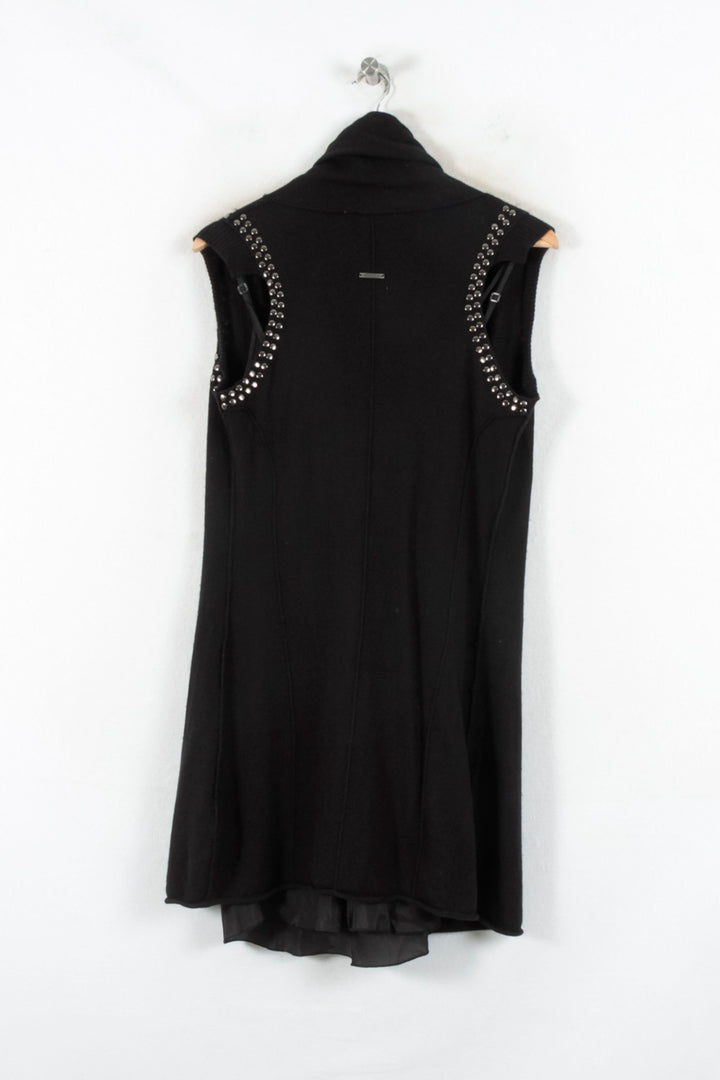 Robe sans manches noire - Taille L/40 de la marque Liu Jo | PARAD82329 - Vendu par Paradigme - Image 4