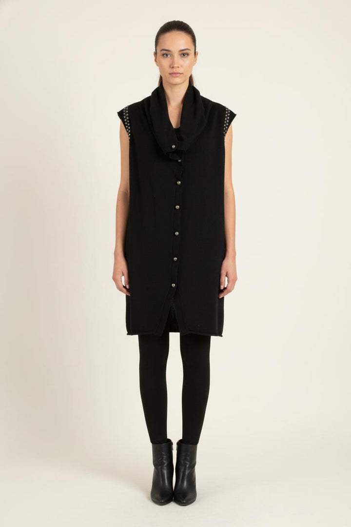 Robe sans manches noire - Taille L/40 de la marque Liu Jo | PARAD82329 - Vendu par Paradigme - Image 1