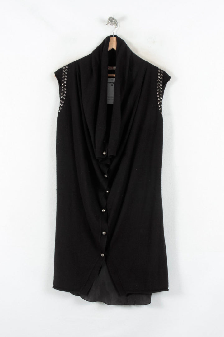 Robe sans manches noire - Taille L/40 de la marque Liu Jo | PARAD82329 - Vendu par Paradigme - Image 2