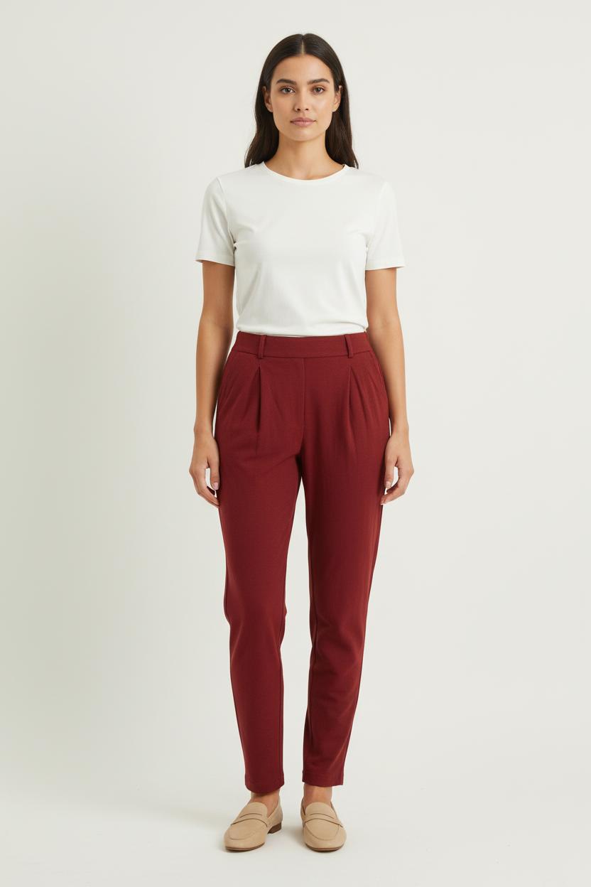Pantalon Bordeaux - Taille S/36 de la marque Comptoir des Cotonniers | PARAD82334 - Vendu par Paradigme - Image 1