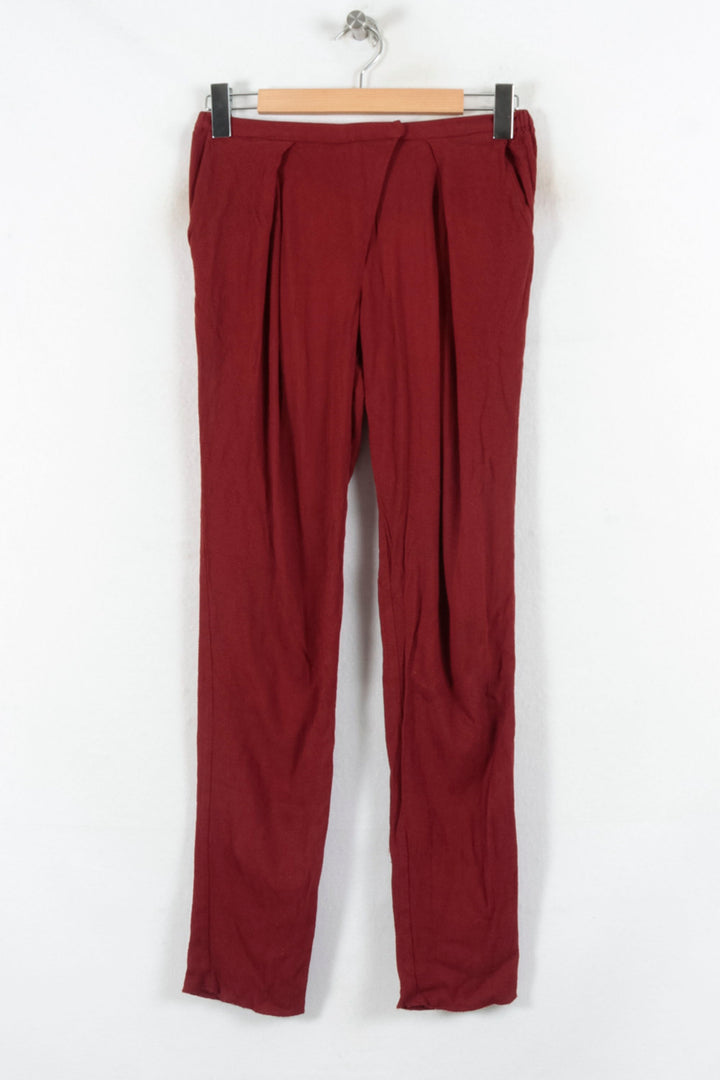 Pantalon Bordeaux - Taille S/36 de la marque Comptoir des Cotonniers | PARAD82334 - Vendu par Paradigme - Image 2