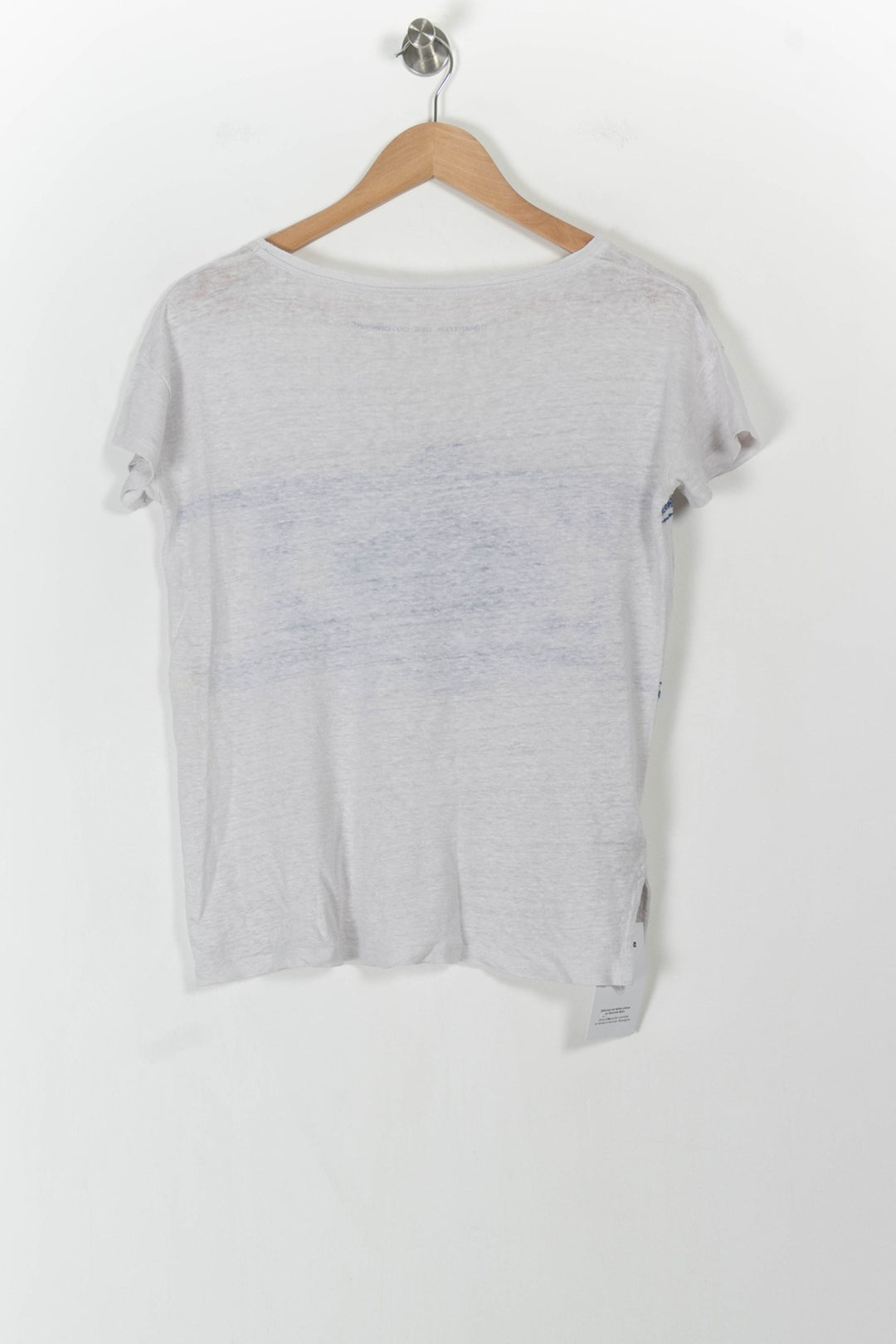 Tee-shirt Blanc et Bleu - Taille S/36 de la marque Comptoir des Cotonniers | PARAD82335 - Vendu par Paradigme - Image 4