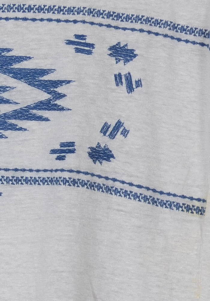 Tee-shirt Blanc et Bleu - Taille S/36 de la marque Comptoir des Cotonniers | PARAD82335 - Vendu par Paradigme - Image 3