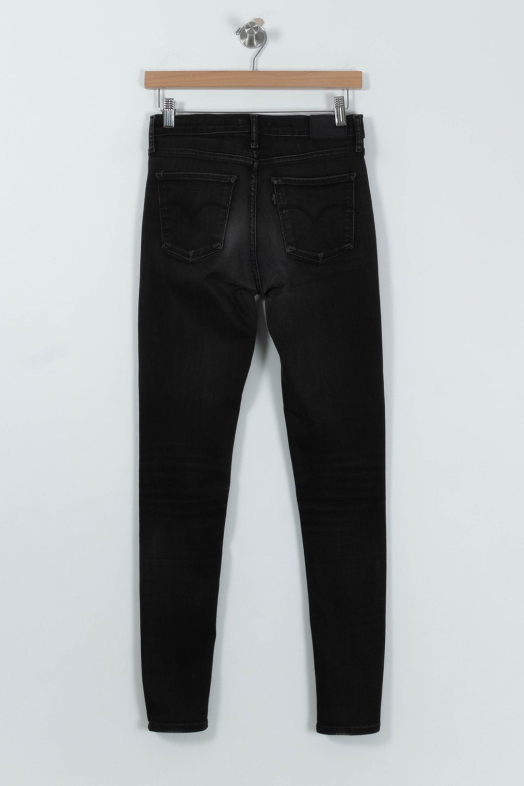 Jean Slim Noir - Taille S/36 de la marque Levi's | PARAD82338 - Vendu par Paradigme - Image 4