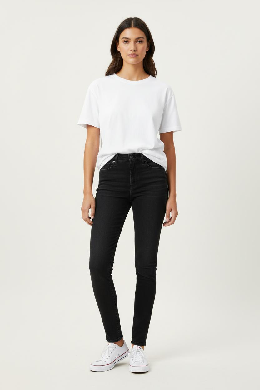 Jean Slim Noir - Taille S/36 de la marque Levi's | PARAD82338 - Vendu par Paradigme - Image 1