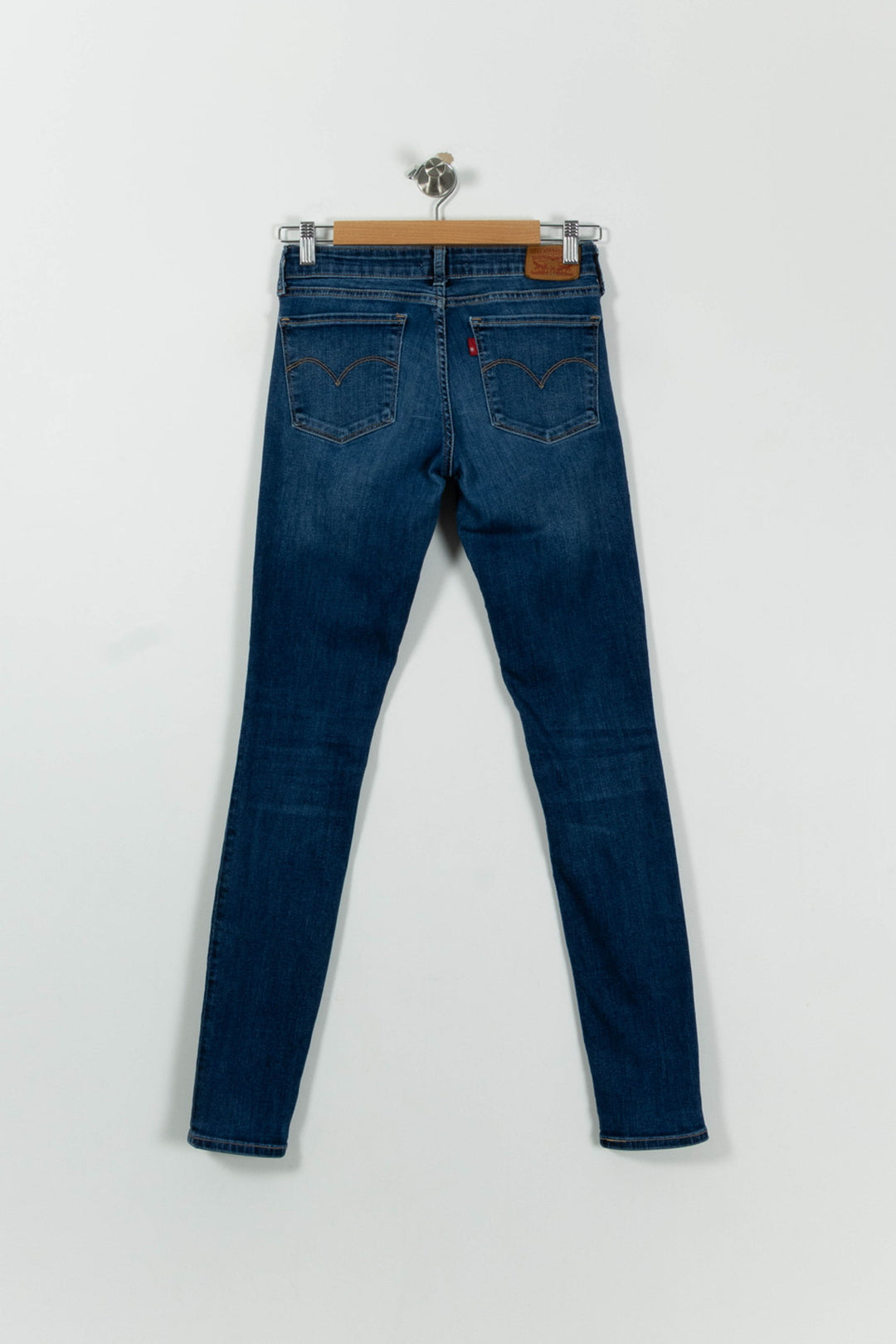 Jean Skinny Bleu - Taille S/36 de la marque Levi's | PARAD82339 - Vendu par Paradigme - Image 4