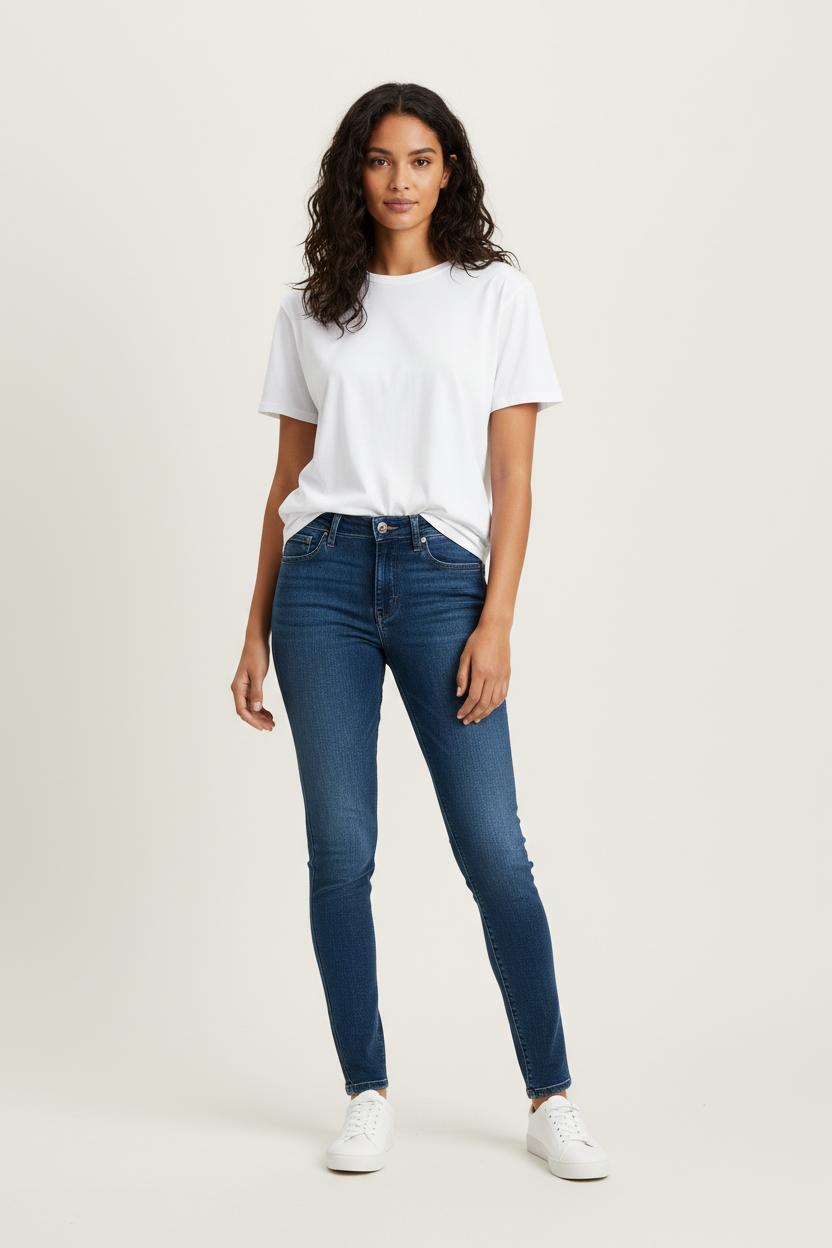Jean Skinny Bleu - Taille S/36 de la marque Levi's | PARAD82339 - Vendu par Paradigme - Image 1