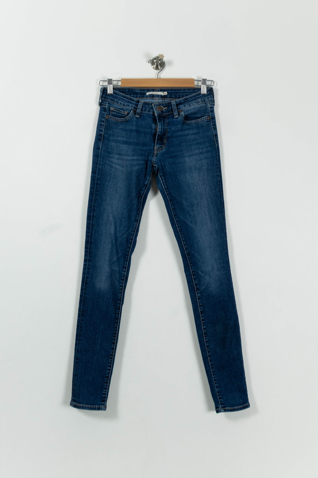 Jean Skinny Bleu - Taille S/36 de la marque Levi's | PARAD82339 - Vendu par Paradigme - Image 2