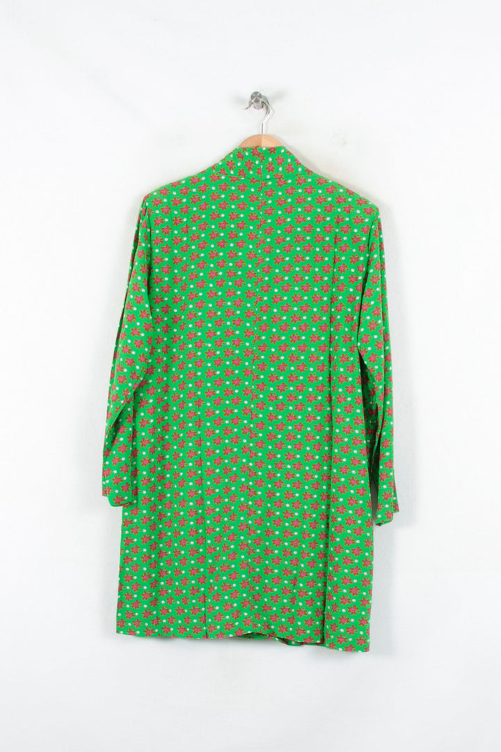 Robe Verte et Rouge - Taille M/38 de la marque American Vintage | PARAD82345 - Vendu par Paradigme - Image 4