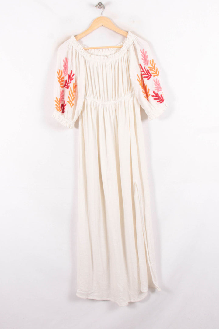 Robe Longue Blanche - Taille L/40 de la marque Sundress | PARAD82350 - Vendu par Paradigme - Image 2