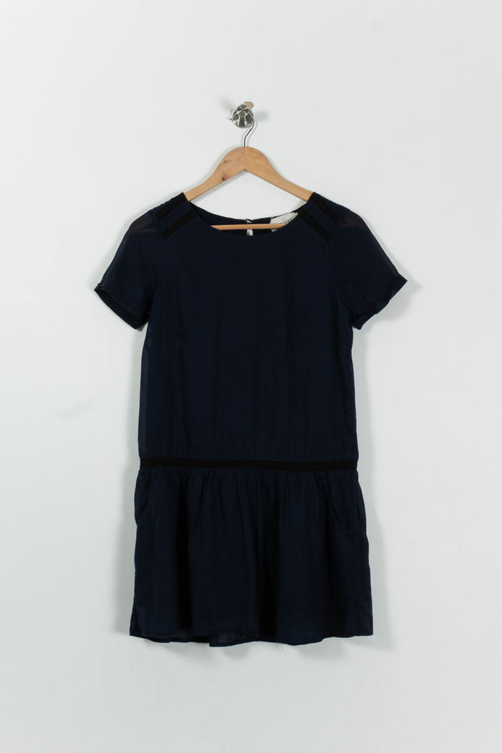 Robe Courte Bleue - Taille S/36 de la marque Sézane | PARAD82363 - Vendu par Paradigme - Image 2