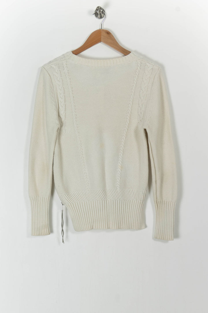 Pull Blanc - Taille S/36 de la marque The Kooples | PARAD82364 - Vendu par Paradigme - Image 4