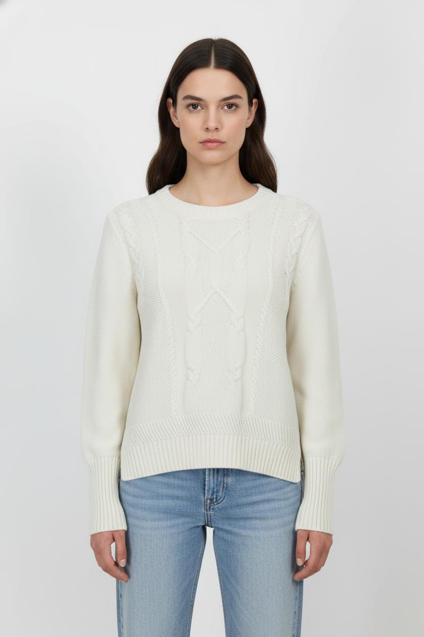 Pull Blanc - Taille S/36 de la marque The Kooples | PARAD82364 - Vendu par Paradigme - Image 1