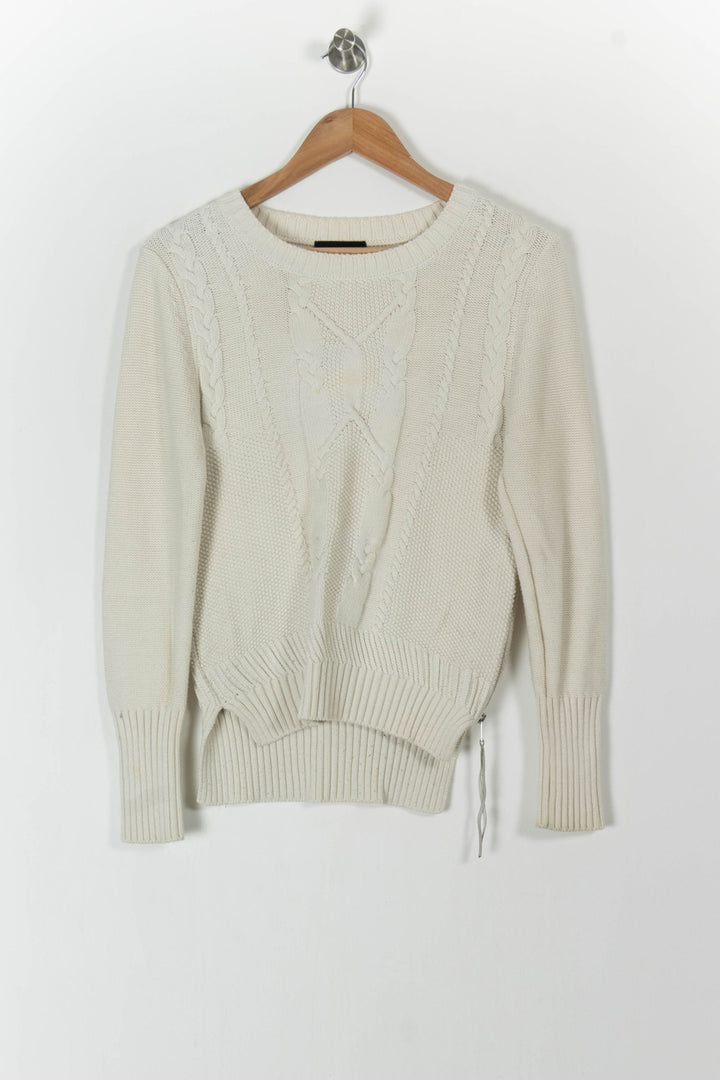 Pull Blanc - Taille S/36 de la marque The Kooples | PARAD82364 - Vendu par Paradigme - Image 2