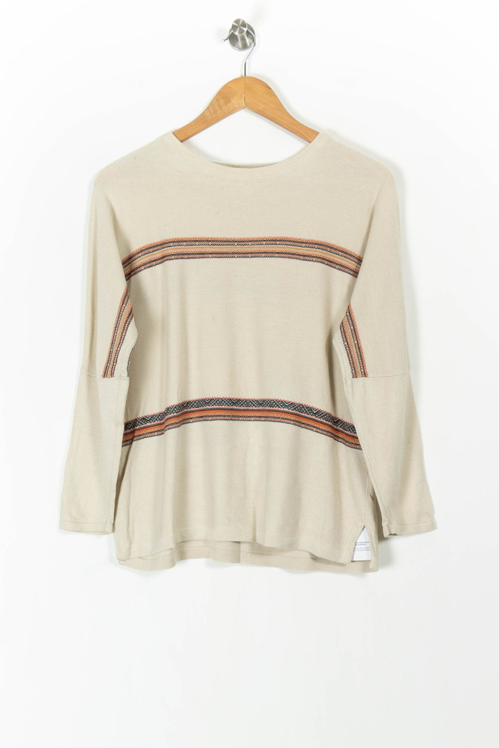 Pull Beige et Orange - Taille S/36 de la marque Sessùn | PARAD82366 - Vendu par Paradigme - Image 2