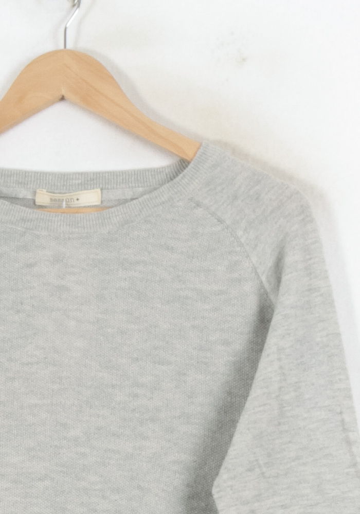 Pull Gris - Taille S/36 de la marque Sessùn | PARAD82367 - Vendu par Paradigme - Image 3
