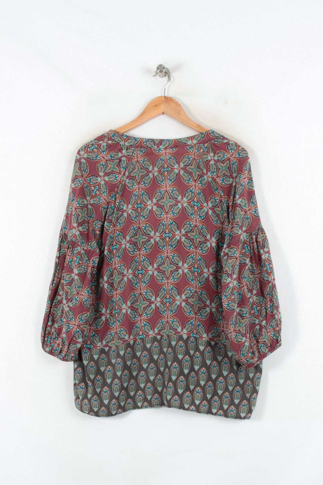 Blouse Multicolore - Taille M/38 de la marque La Fée Maraboutée | PARAD82389 - Vendu par Paradigme - Image 4