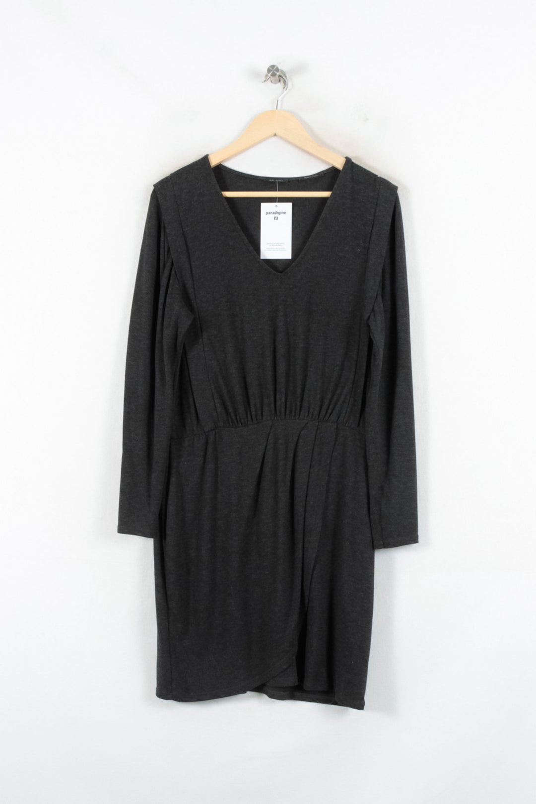 Robe Courte Noire - Taille L/40 de la marque IKKS | PARAD82392 - Vendu par Paradigme - Image 2