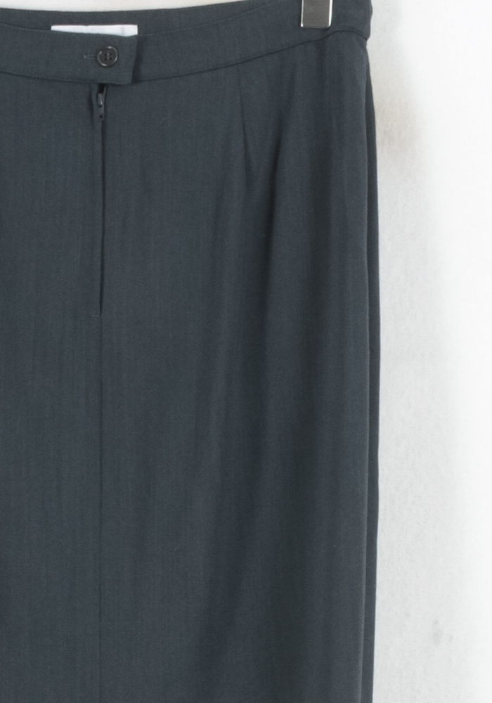 Jupe Droite Grise - Taille XXXL/46 de la marque Max Mara | PARAD82393 - Vendu par Paradigme - Image 3