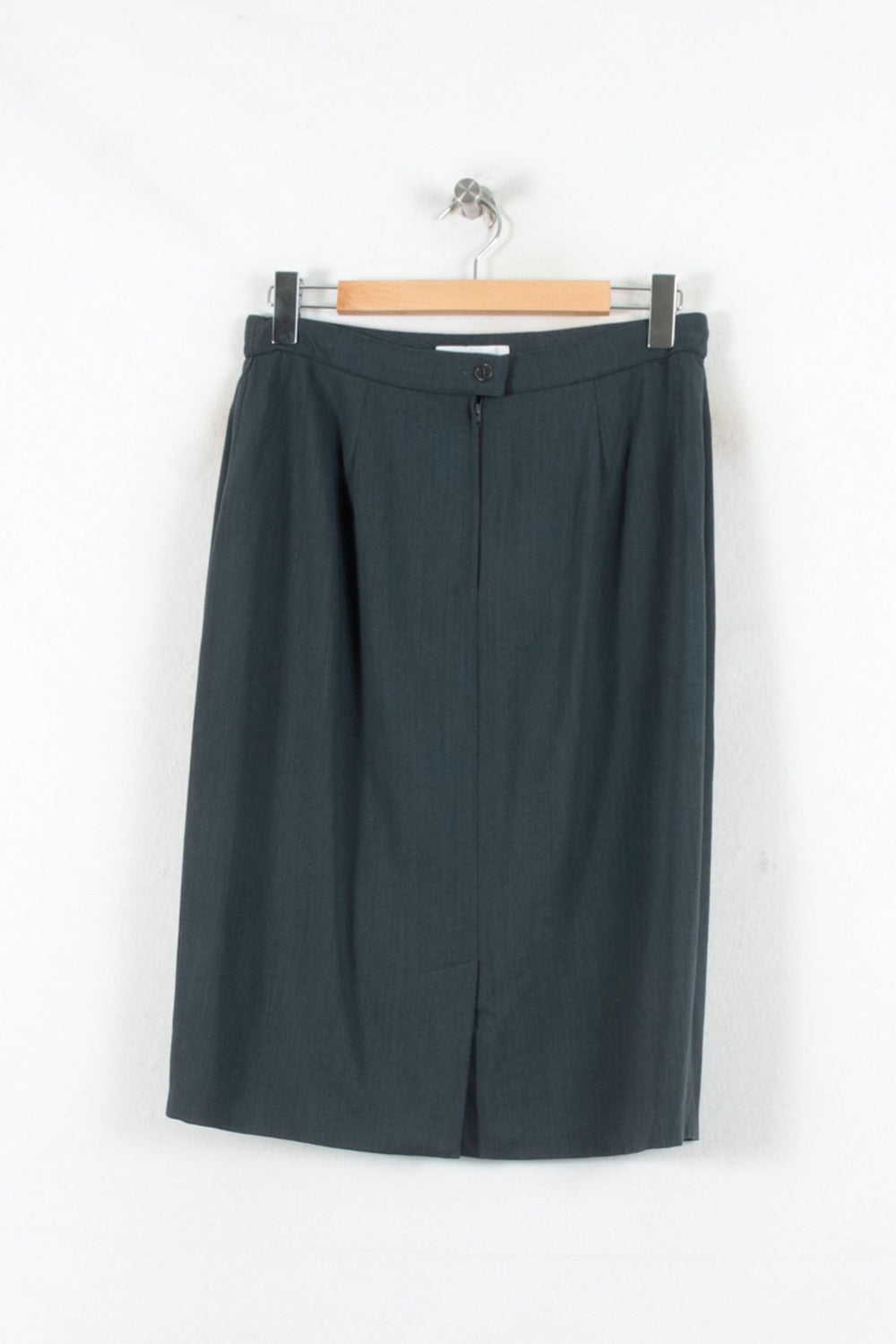 Jupe Droite Grise - Taille XXXL/46 de la marque Max Mara | PARAD82393 - Vendu par Paradigme - Image 2