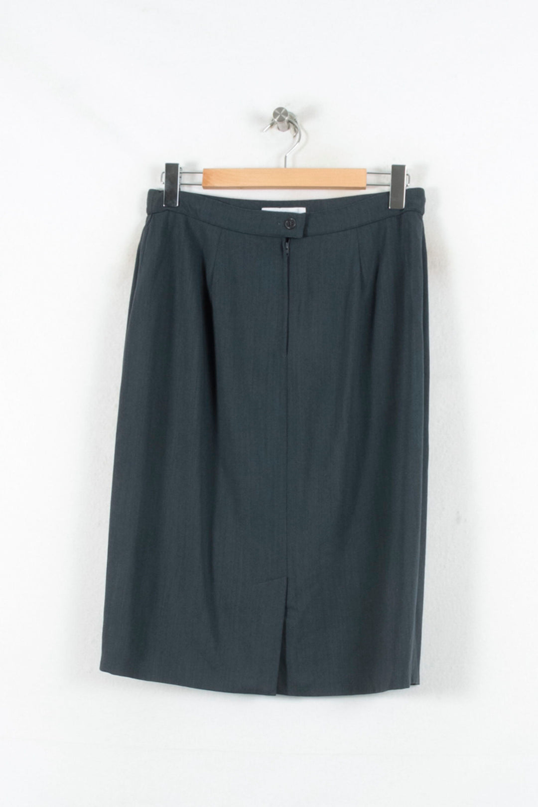 Jupe Droite Grise - Taille XXXL/46 de la marque Max Mara | PARAD82393 - Vendu par Paradigme - Image 2