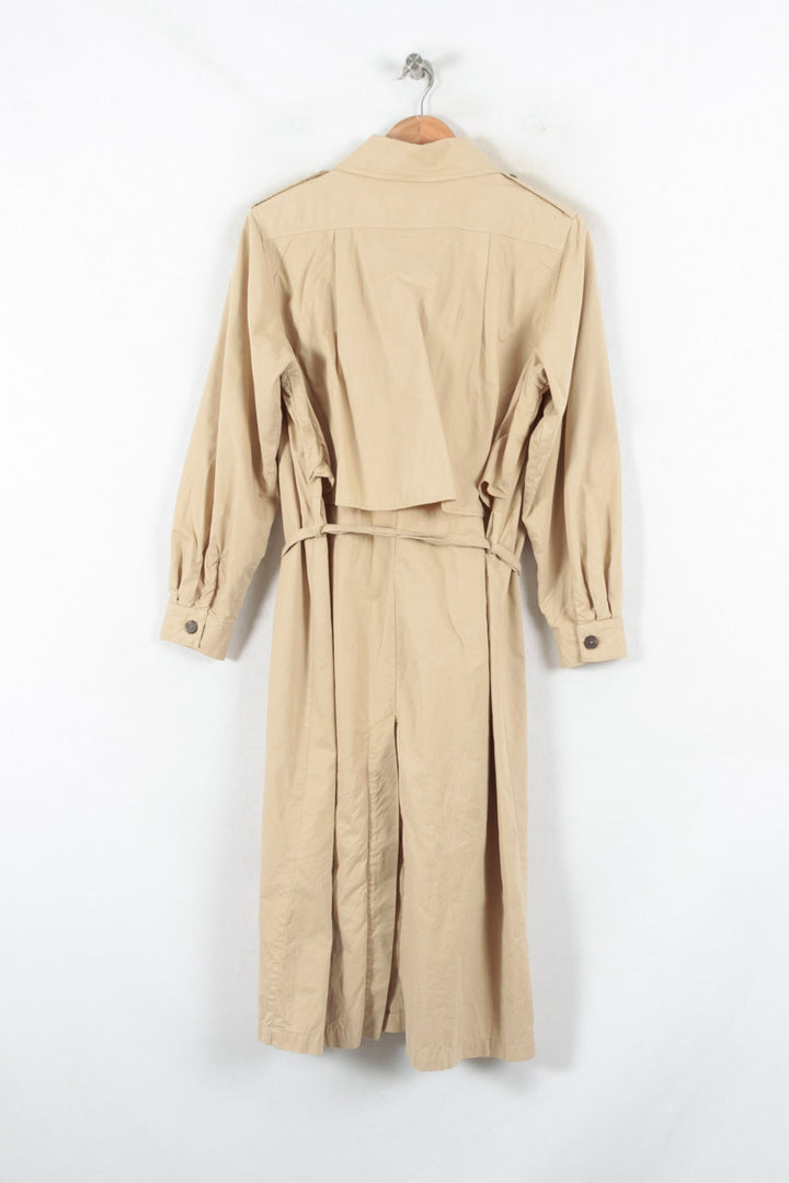 Trench Beige - Taille S/36 de la marque American Vintage | PARAD82394 - Vendu par Paradigme - Image 4