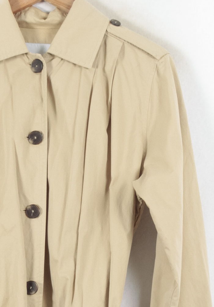 Trench Beige - Taille S/36 de la marque American Vintage | PARAD82394 - Vendu par Paradigme - Image 3
